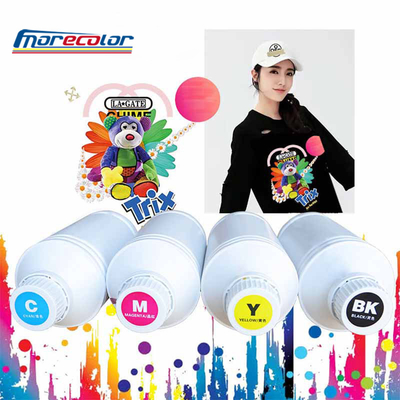 CMYK DTF Υφασμα Χρώμα μελάνι , 1L Χρώμα Printing μελάνι for Υφασμαs