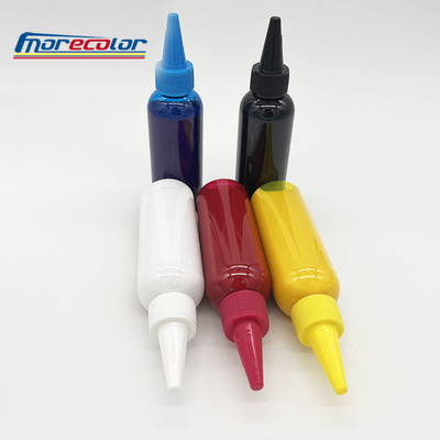 Ζωντανό έγχρωμο Υφασμα μελάνι for DTG Printer Cyan Magenta Yellow Color