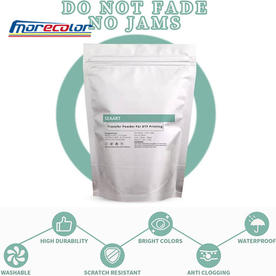 Μαύρο Λευκό Hot Melt Adhesive Powder DTF TPU Πολυουρεθάνη Υλικό